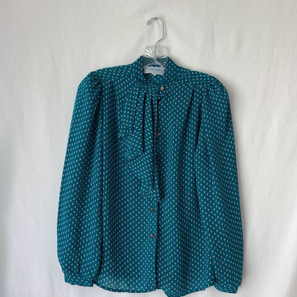 Liz Baker Vintage 80’s Blouse